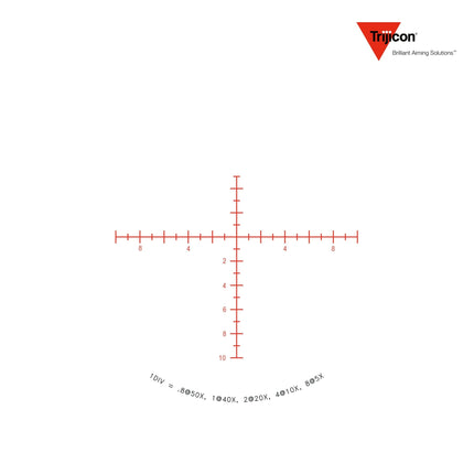 Trijicon Tenmile 5-50x56 SFP Rifle Scope Red/Green MOA Long Range Reticle Rifle Scope Trijicon 