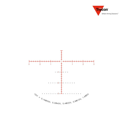 Trijicon Tenmile 5-50x56 SFP Rifle Scope Red/Green MRAD Center Dot Reticle Rifle Scope Trijicon 