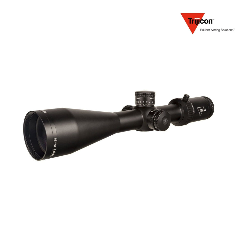 Trijicon Tenmile HX 5-25x50 SFP Riflescope 30mm Tube MOA Center Dot, SKU TMHX2550-C-3000010