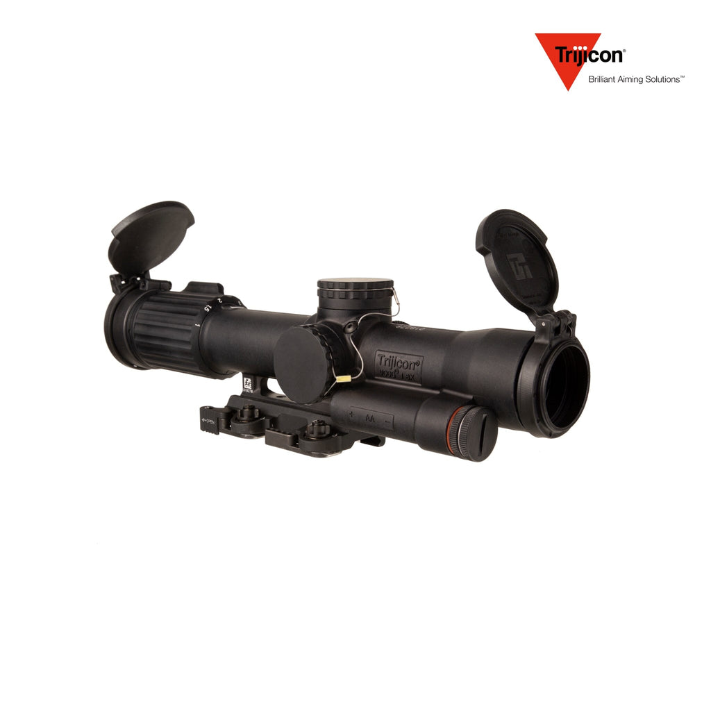 Trijicon USMC SCO VCOG 1-8x28 LPVO Riflescope Red MRAD Segmented Circle with LaRue LT799 Mount, product image 2