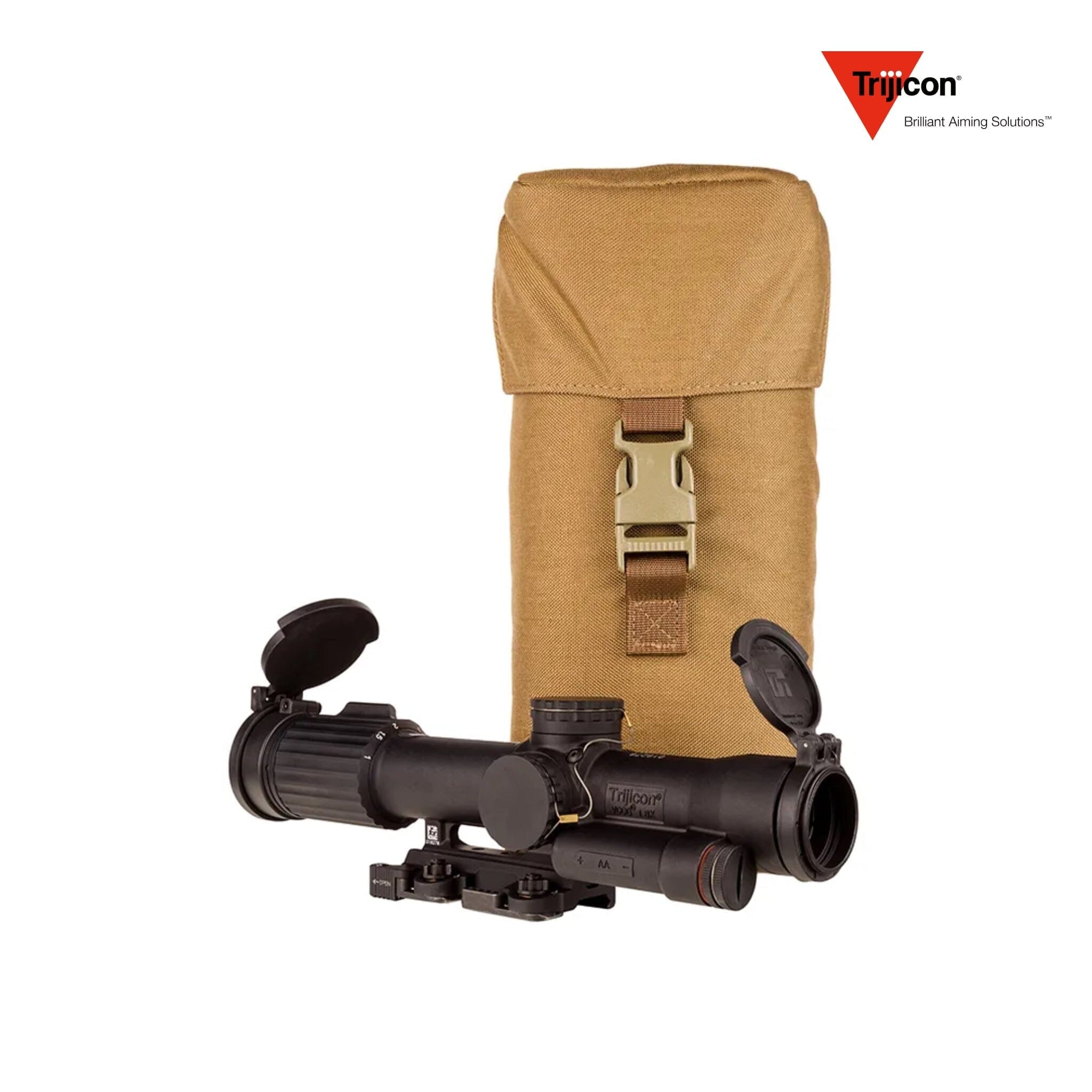 Trijicon USMC SCO VCOG 1-8x28 LPVO Riflescope Red MRAD Segmented Circle with LaRue LT799 Mount, product image 6