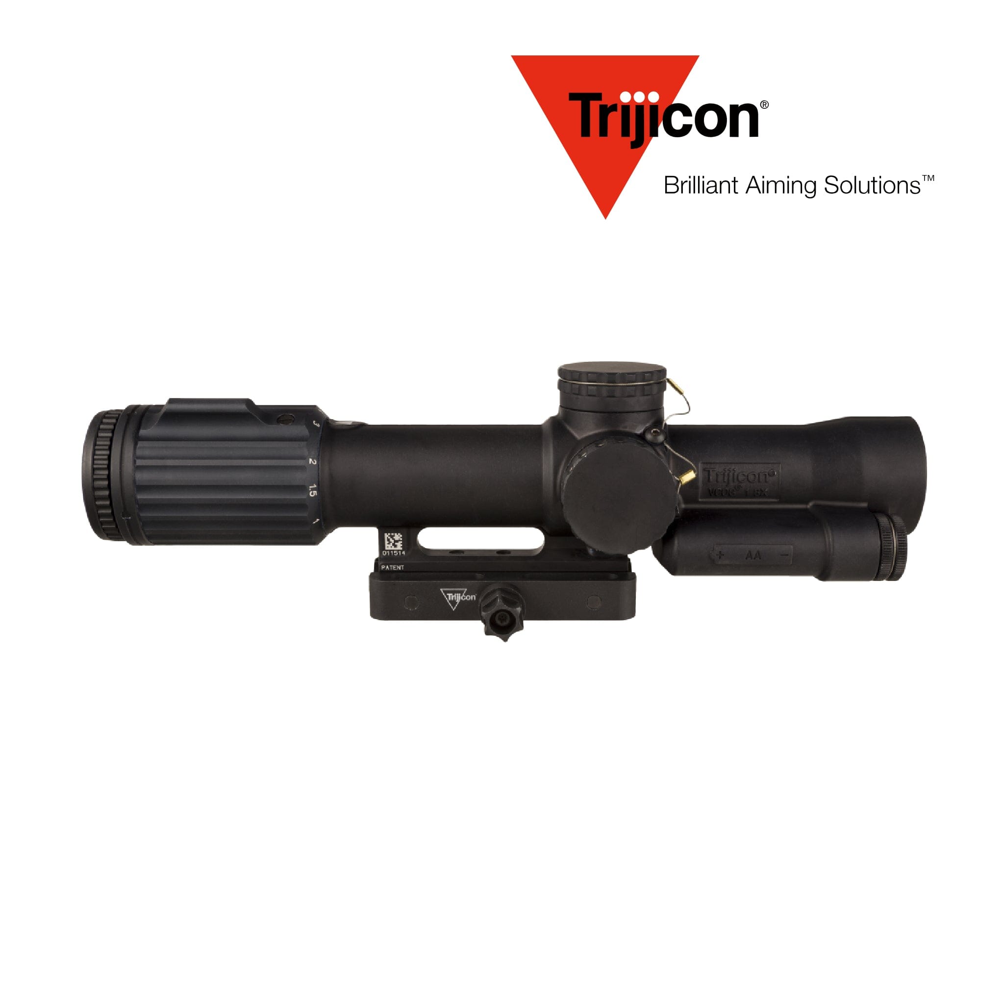 Trijicon VCOG 1-8x28 FFP LPVO Riflescope Red MOA Crosshair Dot, product image 3