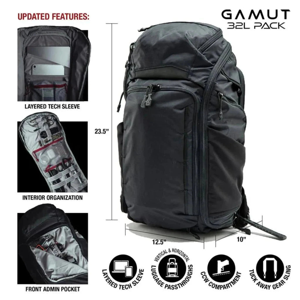 Vertx Gamut 32L Backpack Backpack Vertx 