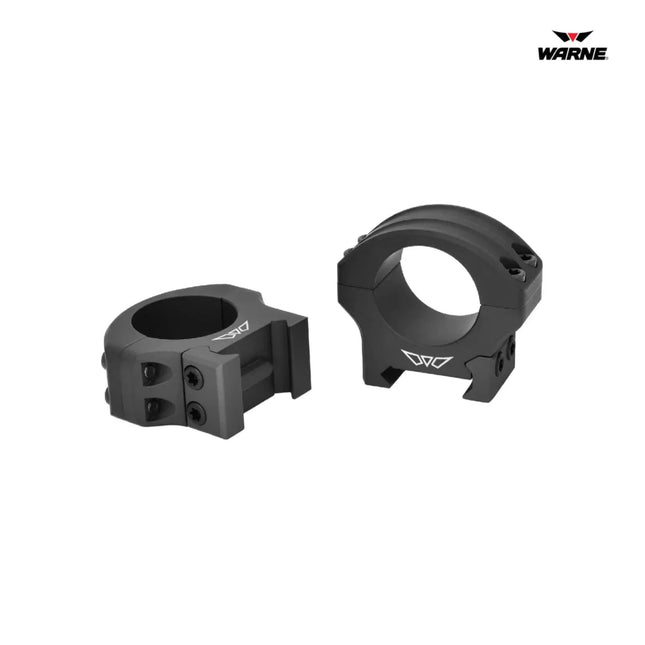 Warne HyperLite Rings 1 Inch Low - 8500M Rifle Scope Rings Warne 