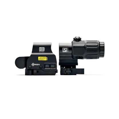 EOTech Hybrid Sight - EXPS2-0GRN HWS with G33.STS Magnifier - HHS-GRN Red Dot Sight EOTech 