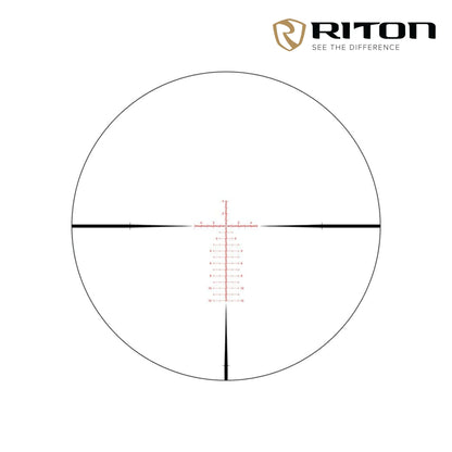 Riton Optics 3 Conquer 6-24x50 Rifle Scope - Illuminated MPSR Reticle - 3C624LFI23 Rifle Scope Riton Optics 