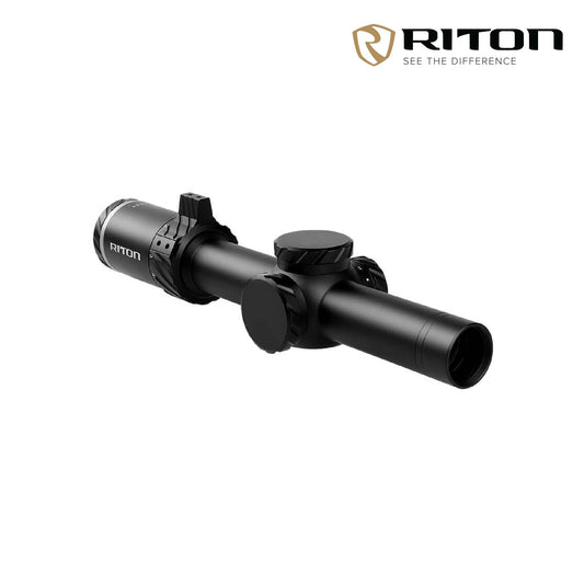 Riton Optics 3 Tactix 1-8x24 Rifle Scope Illuminated OT Reticle Black - 3T18ASIBLK23 LPVO Rifle Scope Riton Optics 
