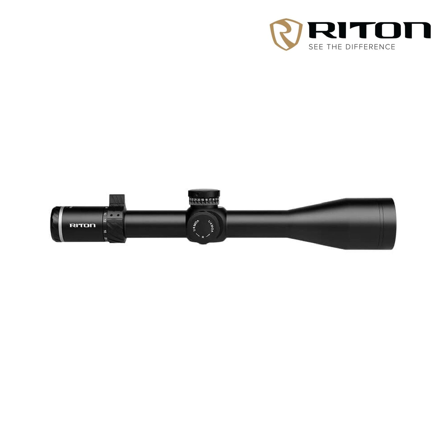 Riton Optics 5 Conquer 5-25x56 Rifle Scope Illuminated TSR (MRAD) Reticle - 5C525LFI23 Rifle Scope Riton Optics 