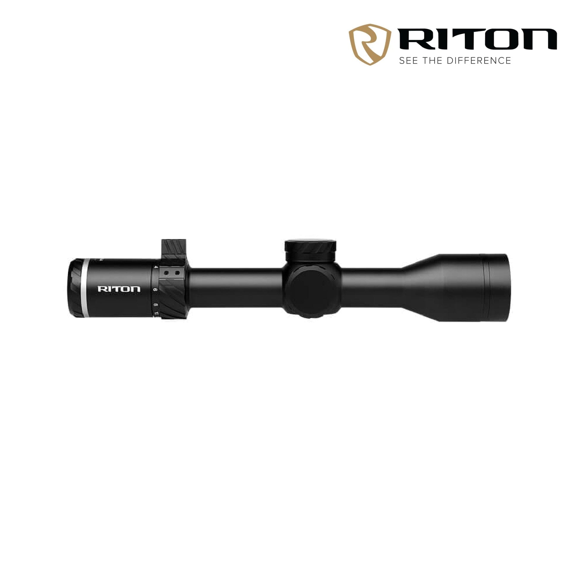 Riton Optics 5 Primal 2-12x44 Rifle Scope PHD Reticle - 5P212AS23 Rifle Scope Riton Optics 