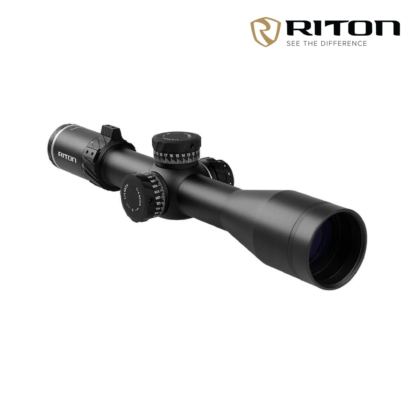 Riton Optics 7 Conquer 3-24x50 Rifle Scope Illuminated G7 Reticle - 7C324ASI23 Rifle Scope Riton Optics 